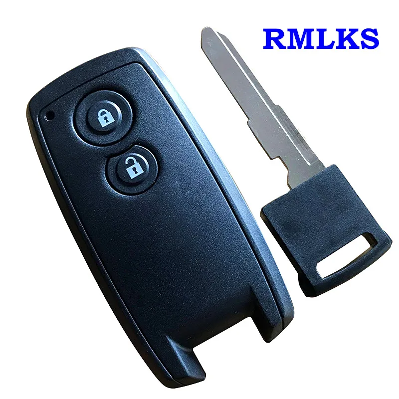 Для Suzuki SX4 Grand Vitara Swift Car 2 кнопки брелок умный ключ 315 МГц ID46 чип FCC ID: KBRTS003 неразрезанная вставка ключ Bllade