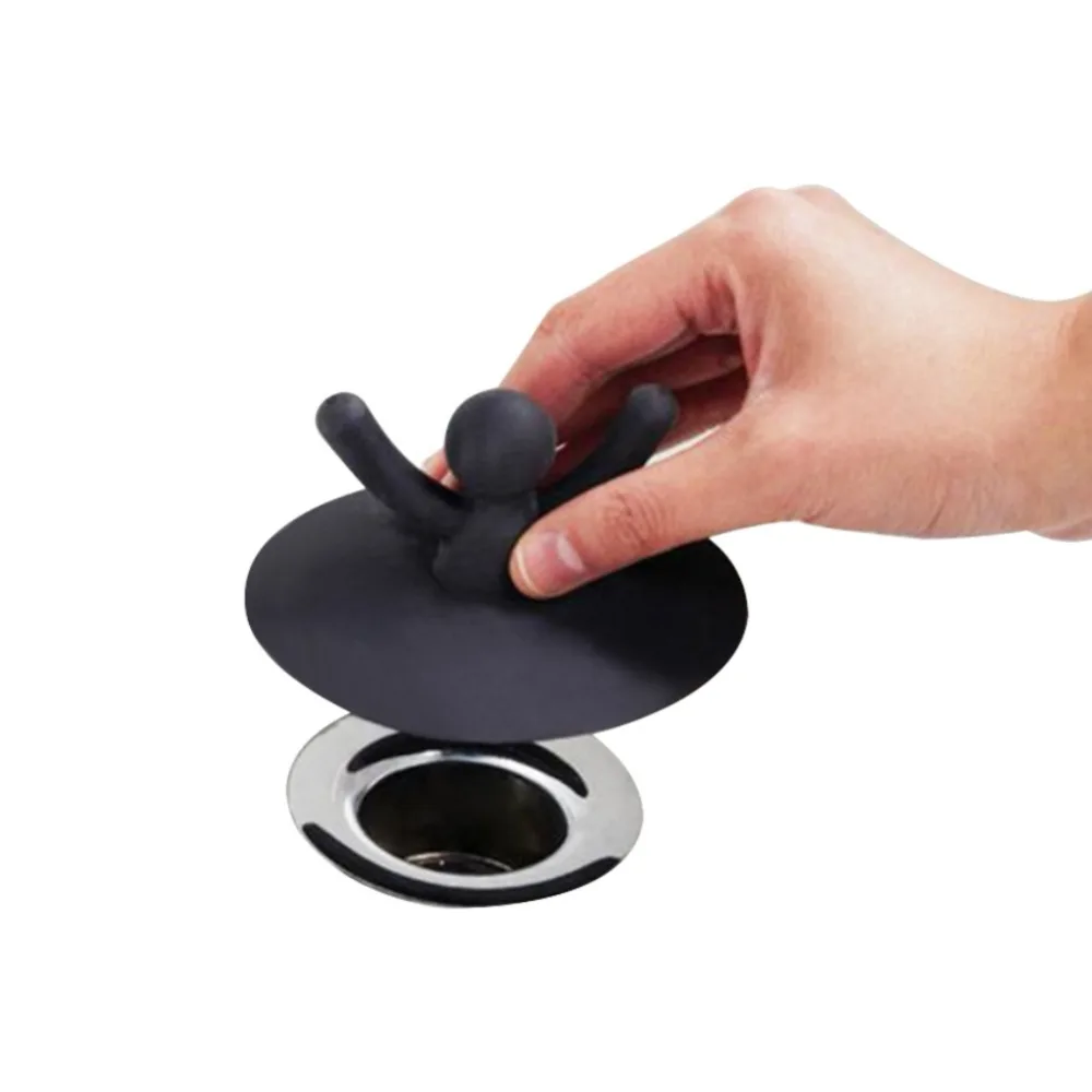 

2018 New 1Pcs Potable Kitchen Sink Stopper Drain Plug Floor Drain Hair Stopper Bath Catcher Sink Strainer Cover Tool Useful