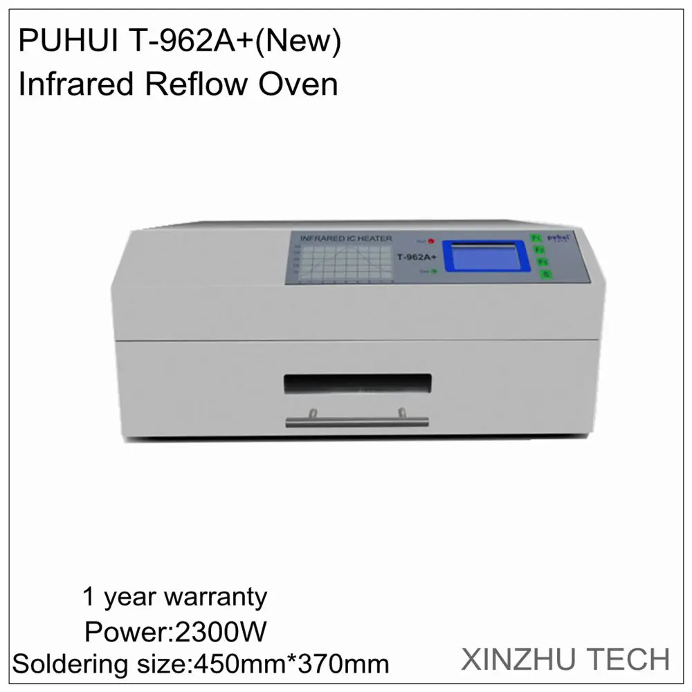 2021 новая версия PUHUI T 962A + Инфракрасная печь для оплавления 2300 Вт инфракрасный