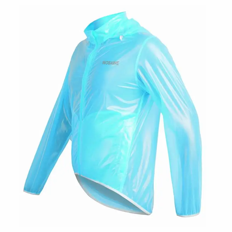 WOSAWE Верхняя спортивная одежда для велоспорта Pro дождевик для велосипеда Водонепроницаемая Куртка для езды одежда для велоспорта Джерси синий