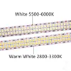 1/2/3/4/5M 240leds/m 480leds/M 12V 24V 2835 LED Strip tape light double row IP20  White/Warm White 1200led/5m 2400leds/5m ► Photo 3/6