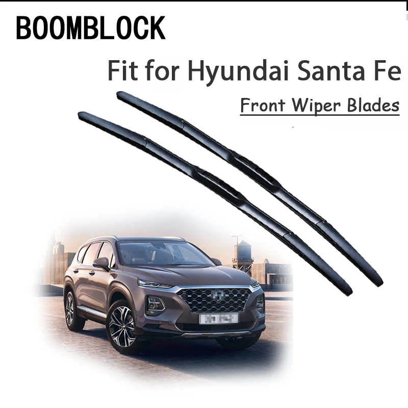 Boomblock Car Rubber Front Windshield Cleaning Wiper Blade For Hyundai