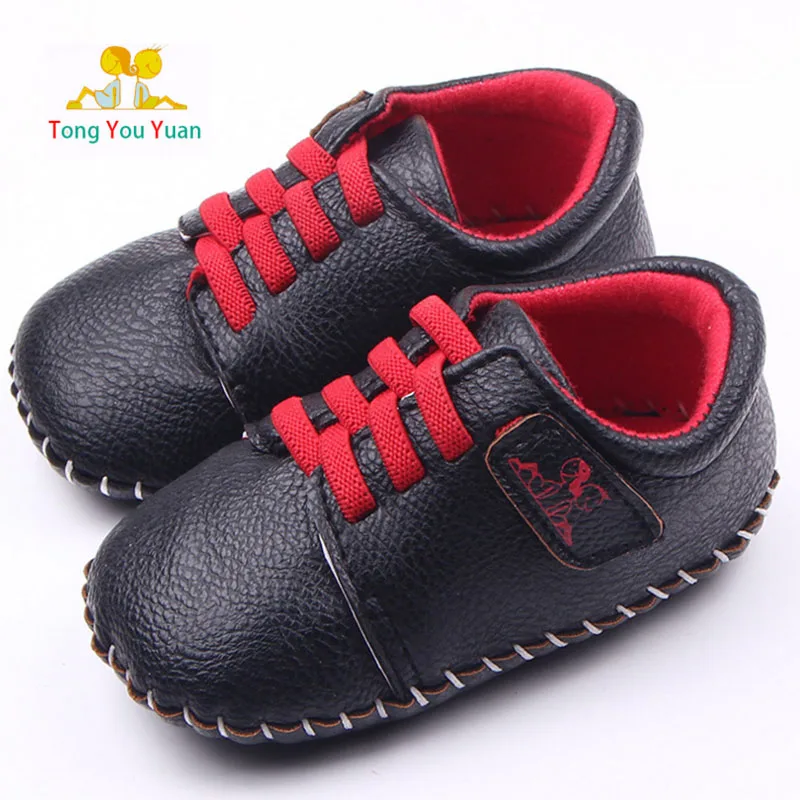 

Baby boy girl fine PU hand stitching soft bottom baby shoes pedometer shoes learning walking shoes first walk Toddler shoes xz88