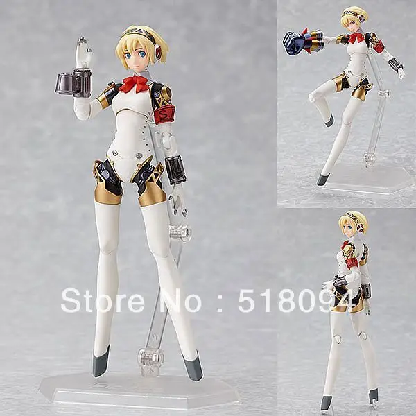 Anime Figma 049 Aegis Aigis Persona 3 PVC Action Figure Figurine Toy New in Box 15cm-in Action