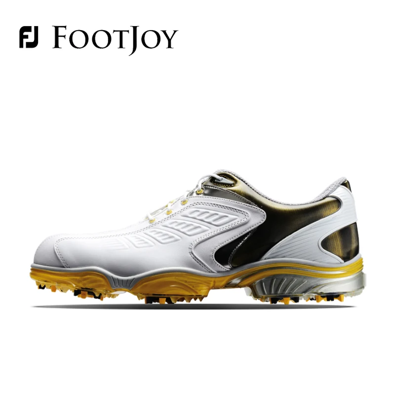 FootJoy FJ Men s font b Golf b font Shoes Genuine Leather Breathable Waterproof Stability SALE