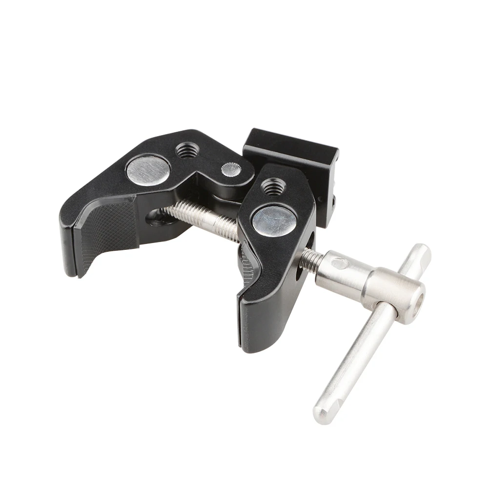 CAMVATE Super Clamp With Thread Hole Hot Shoe Mount _7