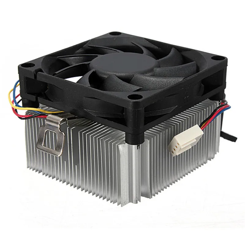 

CPU Cooler Fan Radiator 9 Leaf 4 Pins 95W CPU Cooling Fan Aluminum Heatsink For AMD Socket AM2/3 754 939 940 1A02C3W00
