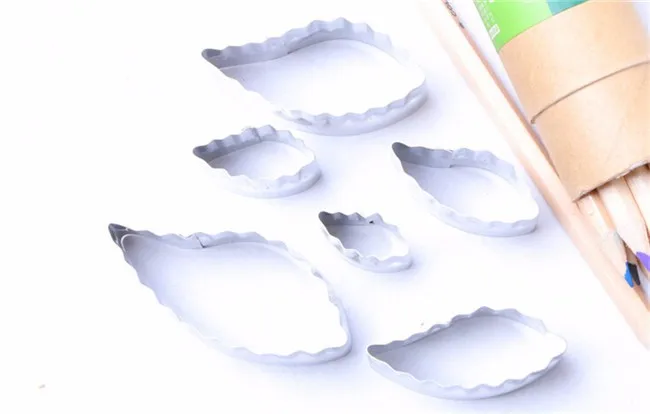 Leaves double cut-outs mold 3 3
