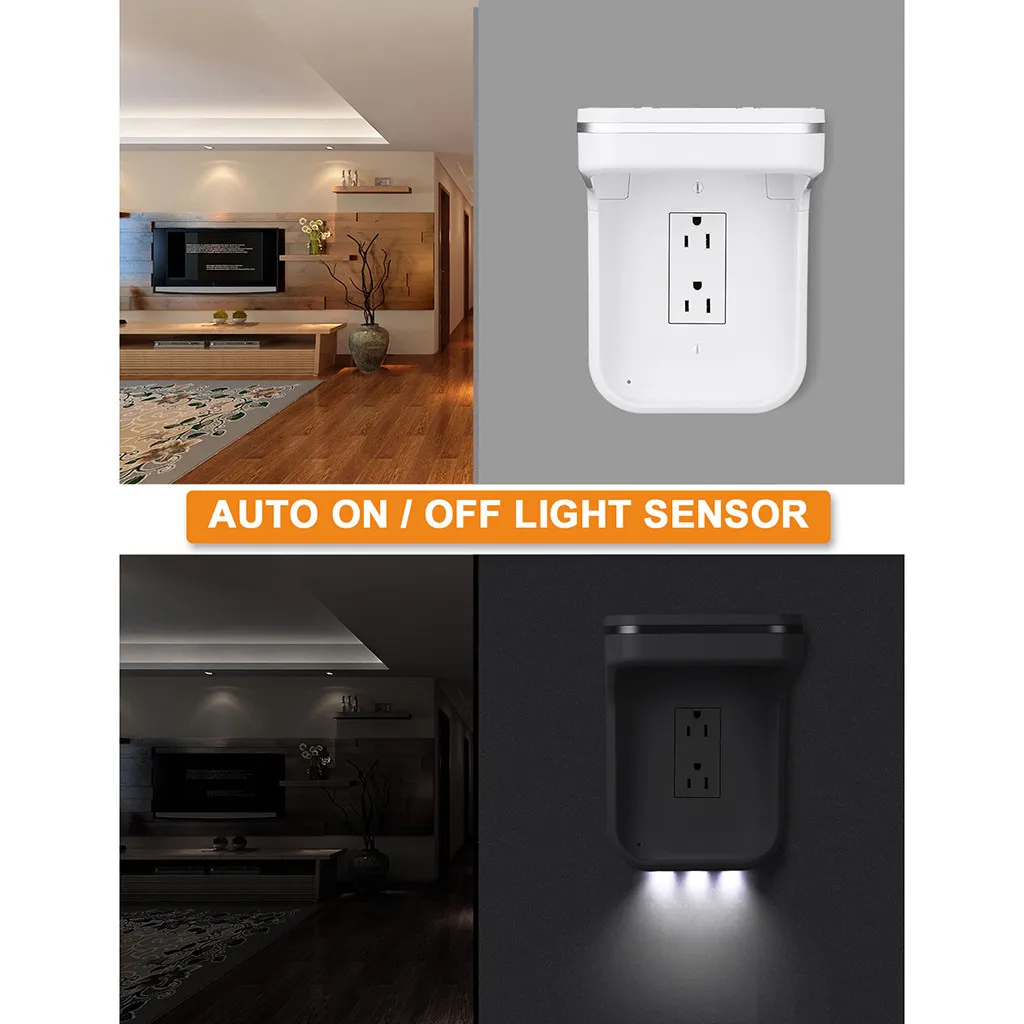 Настенная фотовспышка для зарядки смартфона Google Home Amazon Echo Dot 19Mar20|Модули умного