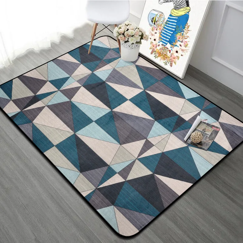  Simple Nordic Carpet Livingroom Home Soft Bedroom Carpets Sofa Coffee Table Rug Study Floor Mat Kid - 32859561960