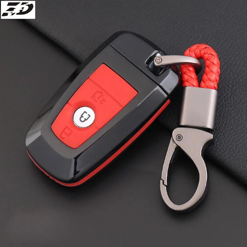 Чехол для ключа из АБС пластика и силикона автомобиля Ford Fusion Mondeo Mustang Edge DISPATCH EXplorer