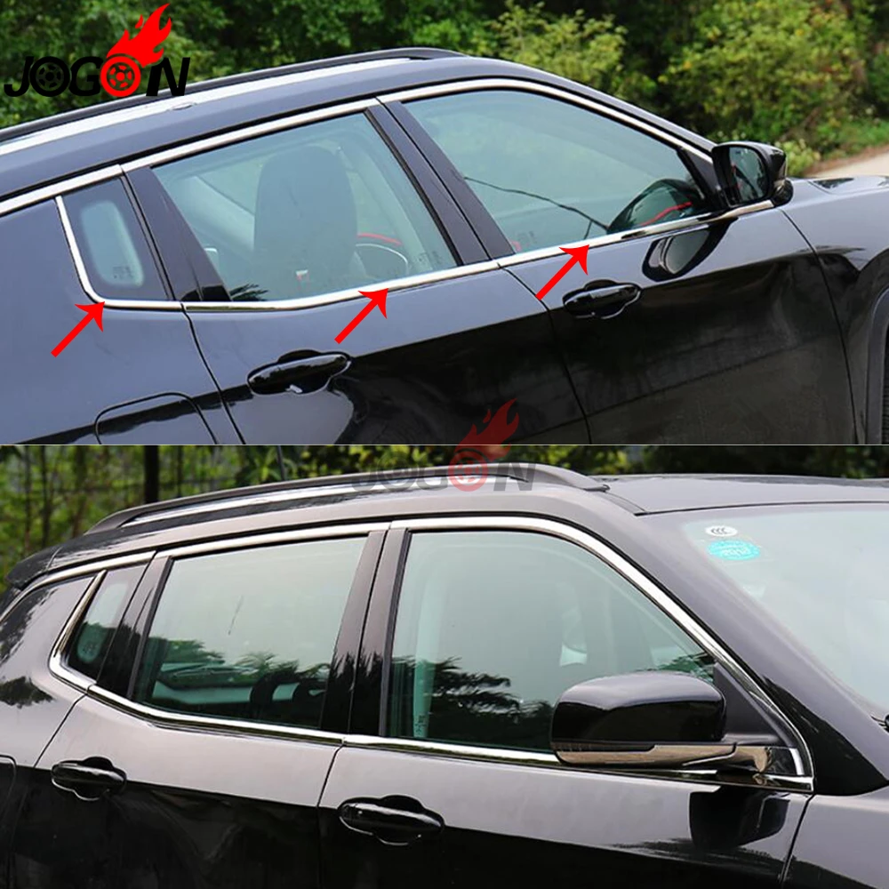 Buy Stainless Steel Car Window Bottom Under Sill Strip