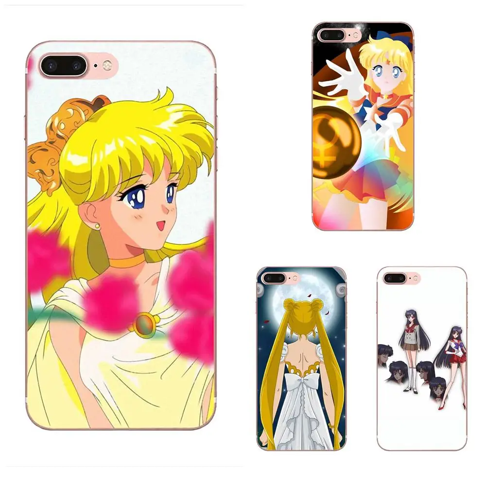 

Soft TPU Case Coque Cover For Huawei Honor Mate 7 7A 8 9 10 20 V8 V9 V10 G Lite Play Mini Pro P Smart Sailormoon Warrior