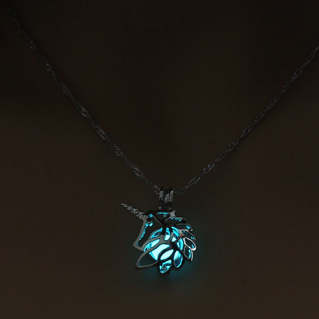 Glowing Unicorn Necklace -Unicorn Fashion