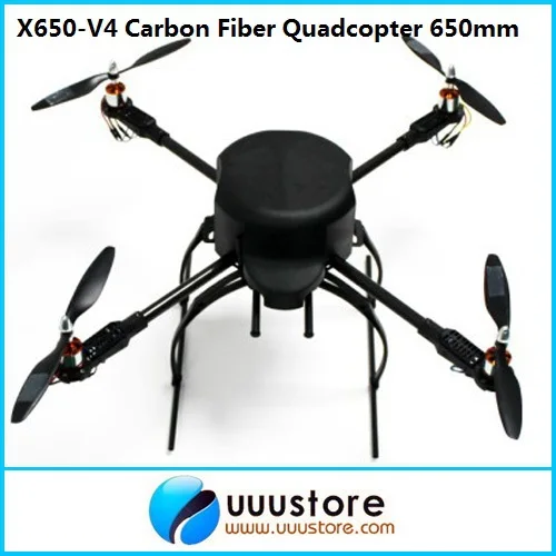

Xaircraft X650-V4 Carbon Fiber Quadcopter 650mm Wheelbase Multi-Rotor Aircraft Kit
