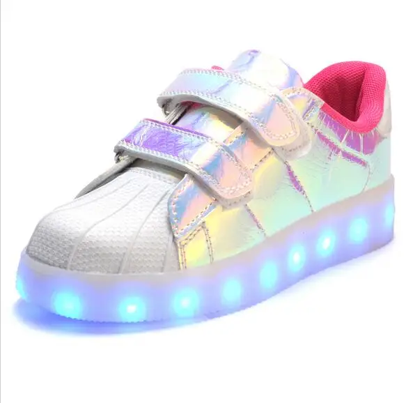 Buy Classic White Child Lighted Shoes For BIG Girls