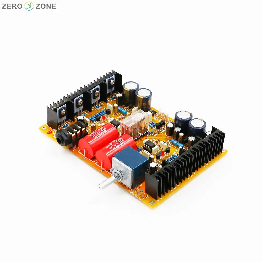 

DIY AMP HV1 Class A Headphone amplifier kit with Blue ALPS potentiometer