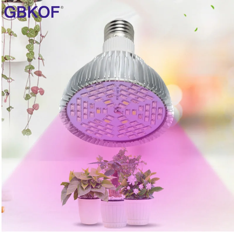 

E27 LED 220 v Grow Light Full Spectrum Indoor Fitolampy Phyto Lamp voor Planten Hydrocultuur Bloemen Groenten Groeien LED Spotl
