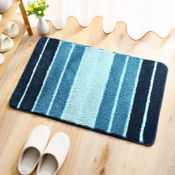 

50cm x 80cm Striped Mat Floor Home Front Door Entry Welcome Mat Carpet Outdoor Doormat For Entrance Door Anti Slip Bedroom Rug