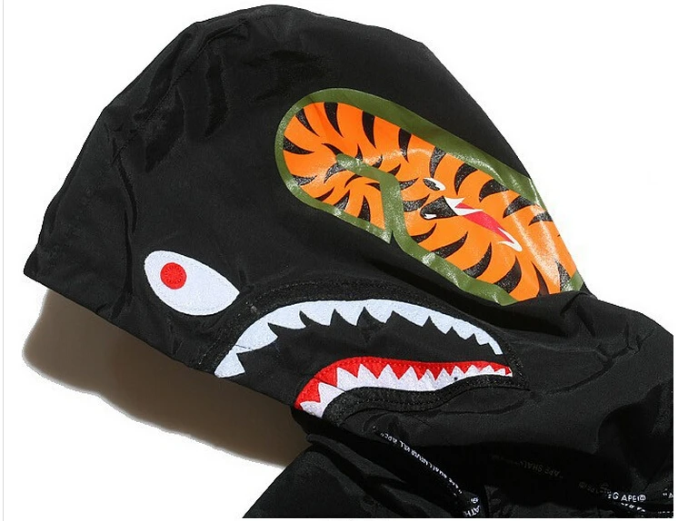 shark hoodies mens jackets and coats hip hop hoody tracksuits