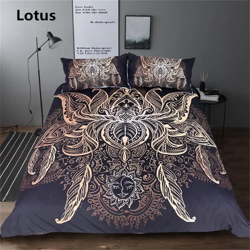BeddingOutlet Turtles Bedding Set Duvet Animal Golden Tortoise Bed Cover Set King Sizes Flowers Lotus Home Textiles 3pcs Luxury BeddingOutlet Turtles Bedding Set Duvet Animal Golden Tortoise Bed Cover Set King Sizes Flowers Lotus Home Textiles 3pcs Luxury