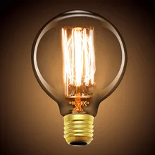 Ретро лампы Эдисона E27 оригинальность Винтаж можно использовать энергосберегающую лампу или светодиодную лампочку) AC 220V 40W нитевые bombillas украшения подвесной светильник в стиле ретро A19 ST64 T45