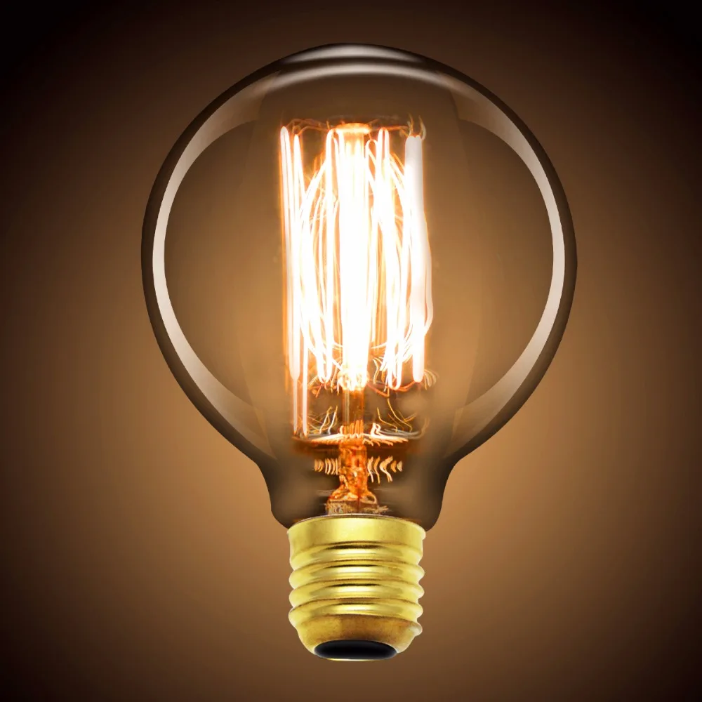 Лампа накаливания Retro Edison E27 оригинальная винтажная лампа AC 220 В 40 Вт A19 ST64 T45|edison