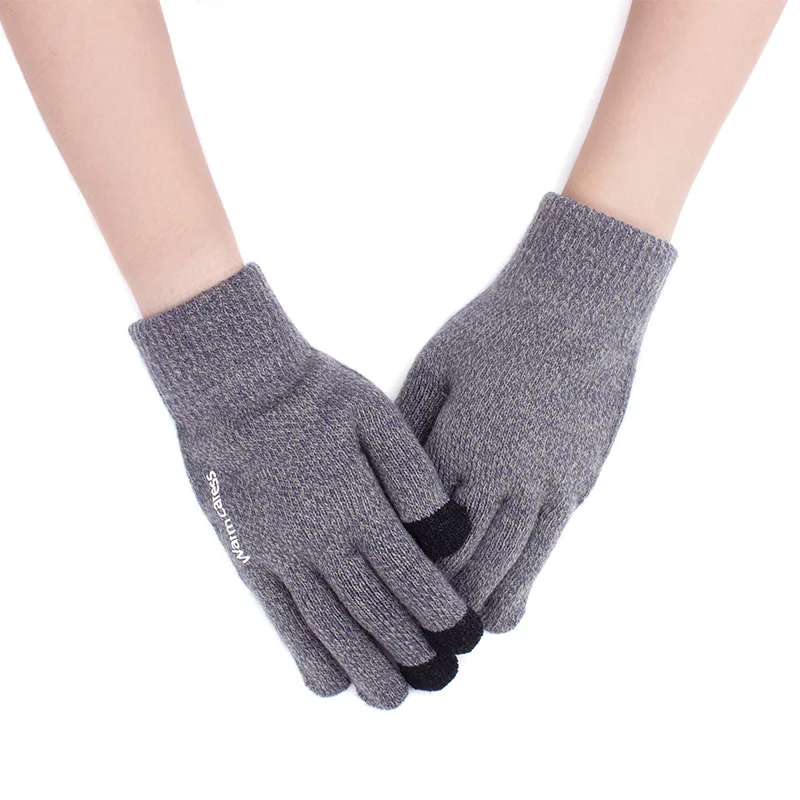 Evrfelan новые зимние женские и мужские теплые перчатки с сенсорным экраном, рукавицы на запястье, перчатки для вождения, варежки Зима-осень