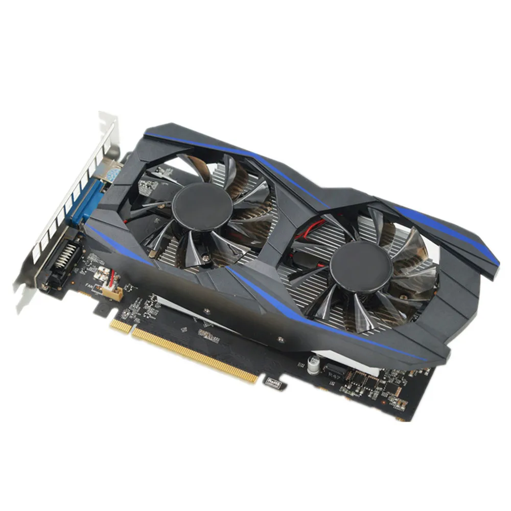 

Brand Graphics Card GTX750TI 2GB GDDR5 192bit VGA DVI HDMI Graphics Card w/ Fan For GeForce Powerful Game Graphics Card