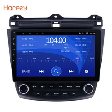 Harfey для Honda Accord 7 2003 2004 2005 2007 2006 автомобилей Радио gps навигации Android 8,1 аудио плеер сенсорный экран 4 ядра