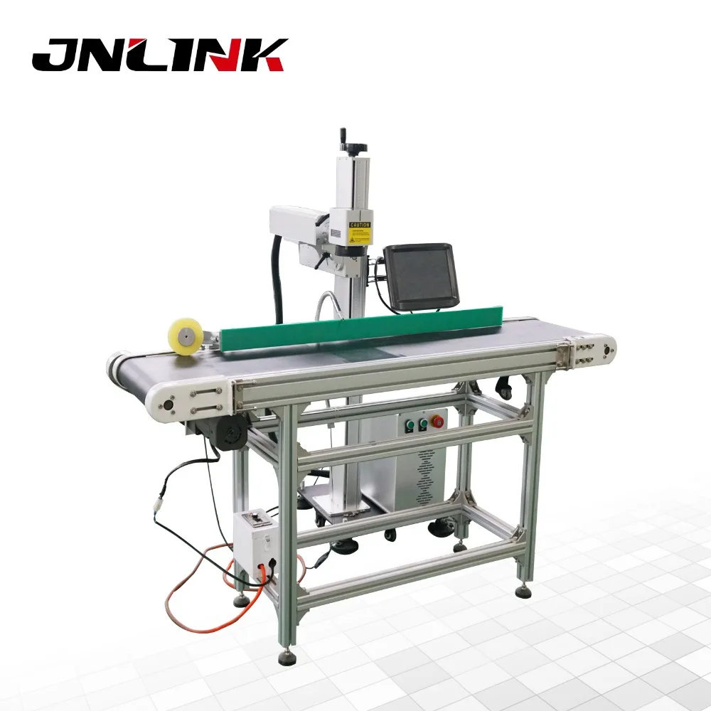 JNLINK машина для производства мобильных покрытий волоконный лазер 20 Вт 30 50