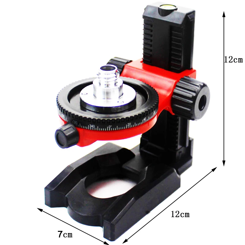Лазерный уровень Регулируемый магнитный настенный подвесной лазерный кронштейн настенный штатив на 360 градусов Горизонтальный Инструмент 5/8"