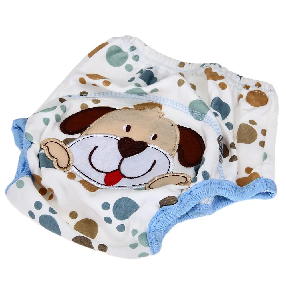

Layer learning panties of washable cotton waterproof dog pattern for baby