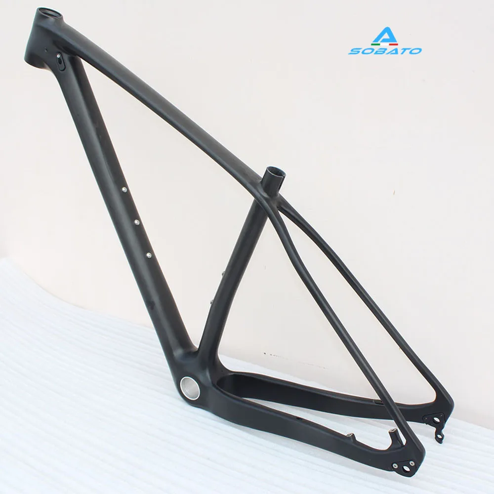 

29 MTB Frame 29ER Thru Axle 142x12mm Carbon MTB Frame BSA/BB30/PF30/BB92 Bottom Bracket Size 15.5/17/18.5/20inch