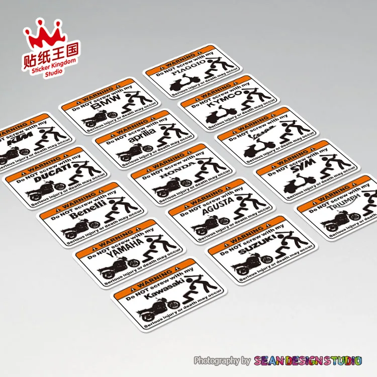 Не прикасайтесь к моему мотоциклу для Kawasaki Aprilia KTM BMW наклейки на мотоцикл мото