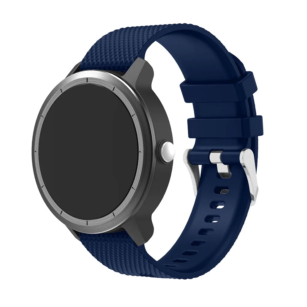 Силиконовый ремешок для часов Garmin Vivoactive 3 Samsung Gear S2 645|Ремешки часов| |