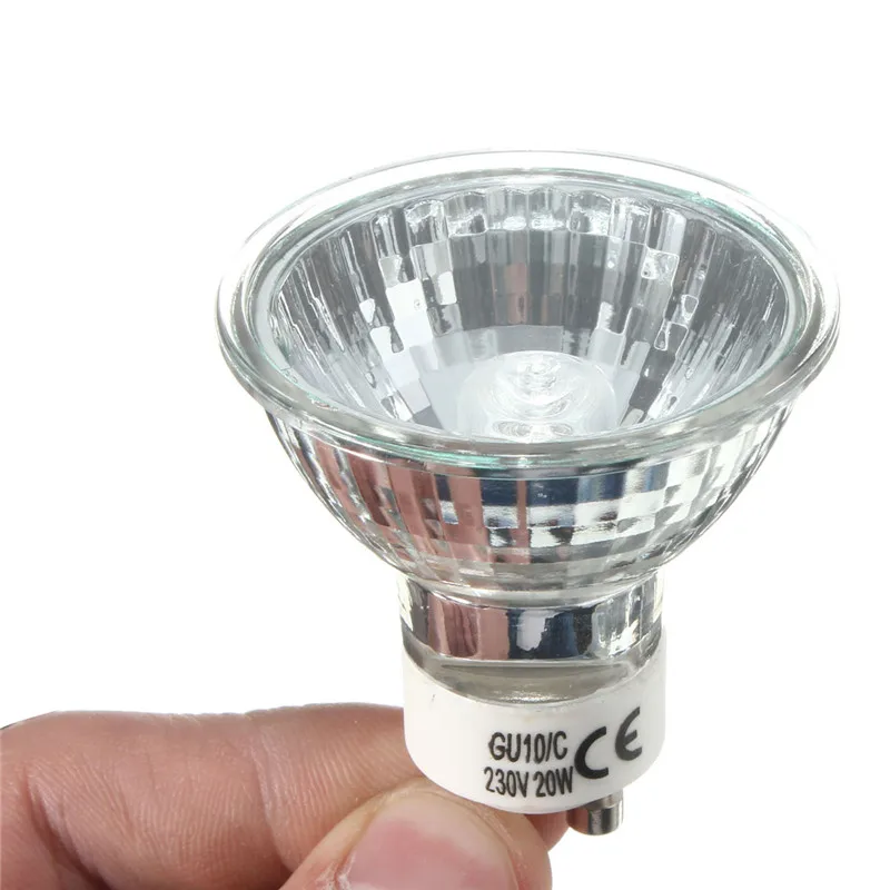 GU10 20W 35W 50W Halogen Bulb High Bright 2800K High Efficiency