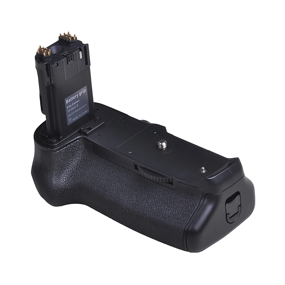 BG E16 держатель батарейного отсека + 2 шт 2650mAh LP E6 батарея для Canon 7D Mark II 7D2 DSLR камеры