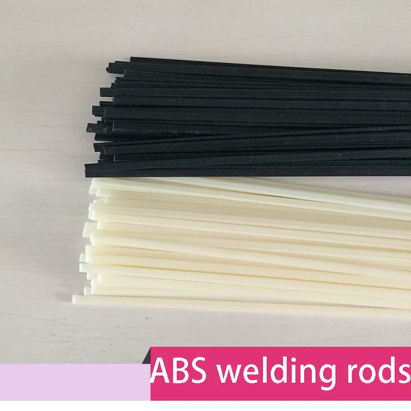 ABS black or cream plastic welding rods 2.5mm * width 5mm * length 1m