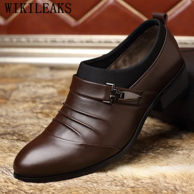 

italian luxury brand oxford shoes for men loafers formal shoes men leather wedding shoes dress shoes men sapato social masculino