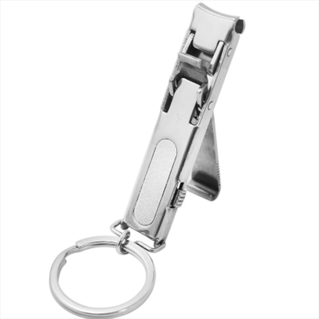 

HOT 1PC High Quality Stainless Steel Ultra-thin Foldable Hand Toenail Clippers Cutter Trimmer Keychain Nail Clippers