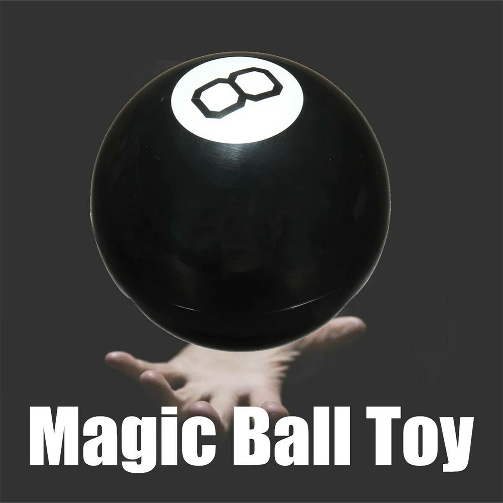 Черный 8 предсказать игра забавная сферическая развивающая игрушка подарок Фортуна вечерние трюки ответ забавные для детей обучения волшебный шар портативный