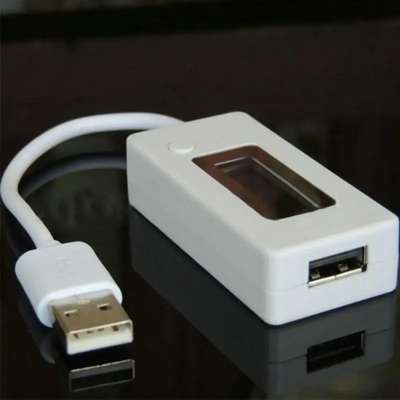 0-19999 мАч Диапазон емкости USB Белый точный индикатор зарядного устройства тест скорости напряжение/ток тест er KCX-017 мини измерительные инструменты