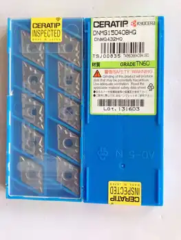 

10PCS CARBIDE INSERT DNMG150408HQ TN60