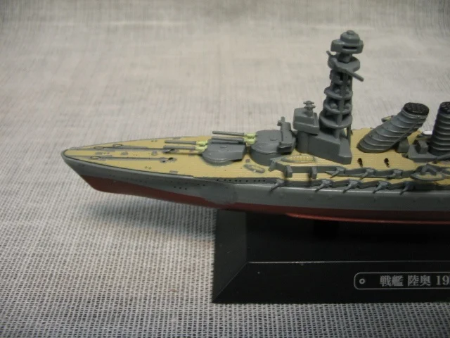 1:1100 1923 броненосец Mutsu военный корабль
