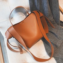 Designer de senhoras de Luxo Mulheres Bucket Bag Mulheres PU de Couro Mensageiro Crossbody Bolsa de Ombro Feminina Bolsas. Pode imprimir o logotipo