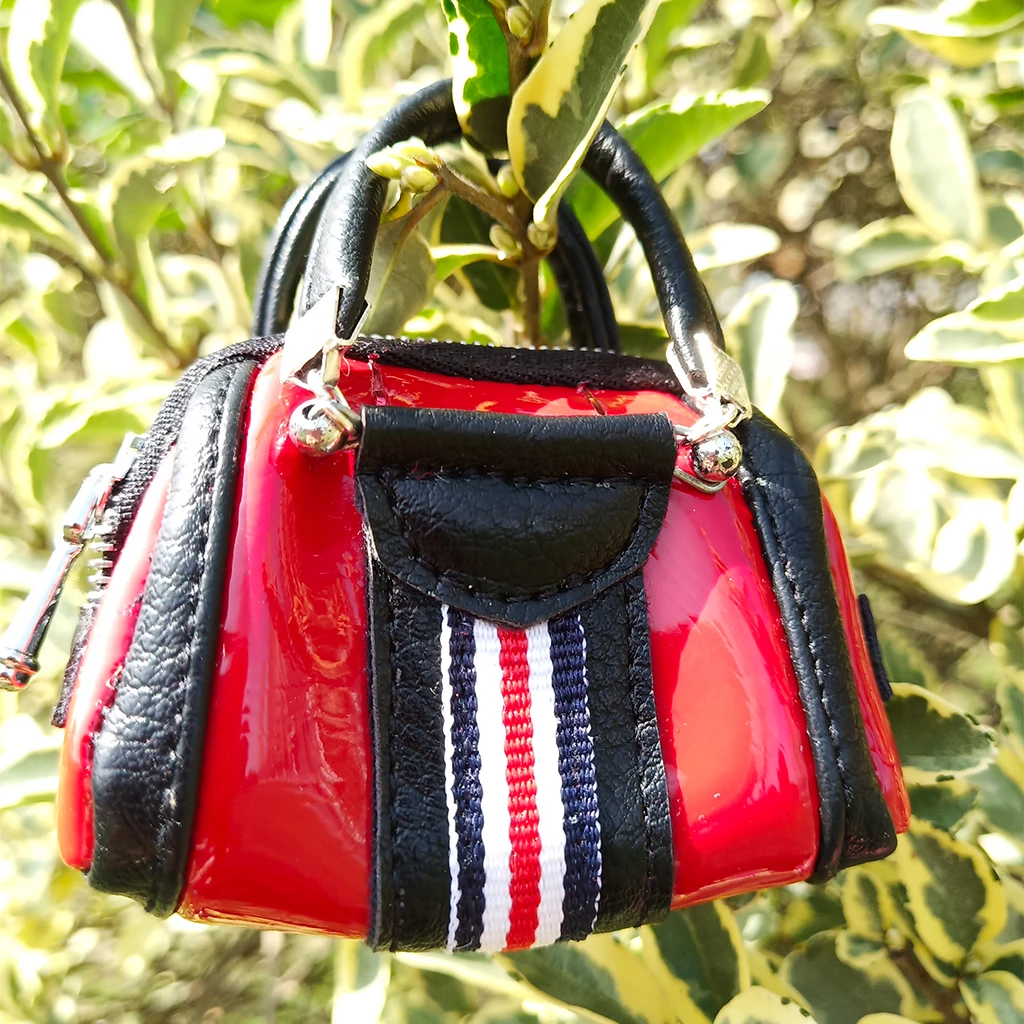 Handmade 1/6 PU Leather Handbag for Blythe 12 Inch Doll Party Outfit Collectibles Gift Dolls accessories