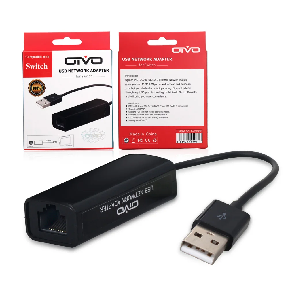 Cable conector de red USB de alta velocidad para Nintendo Switch NS para  adaptador de red Wii/U LAN|cable for|cable for usbcable connector -  AliExpress