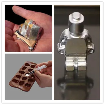 Free Shipping Gallium metal 99 99% Purity10g 20g 50g 100g Gallium Element Low Melting Point Metal Educational Magician Diy Toy 1g 99 9% zirconium metal piece s in glass vial element 40 sample