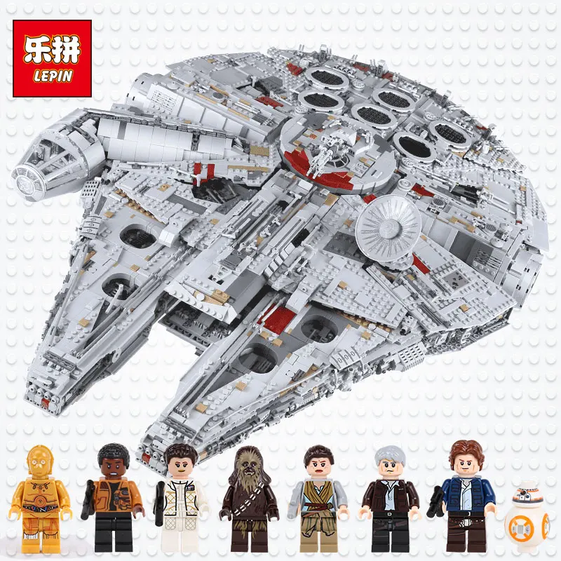 lepin 05132 millennium falcon